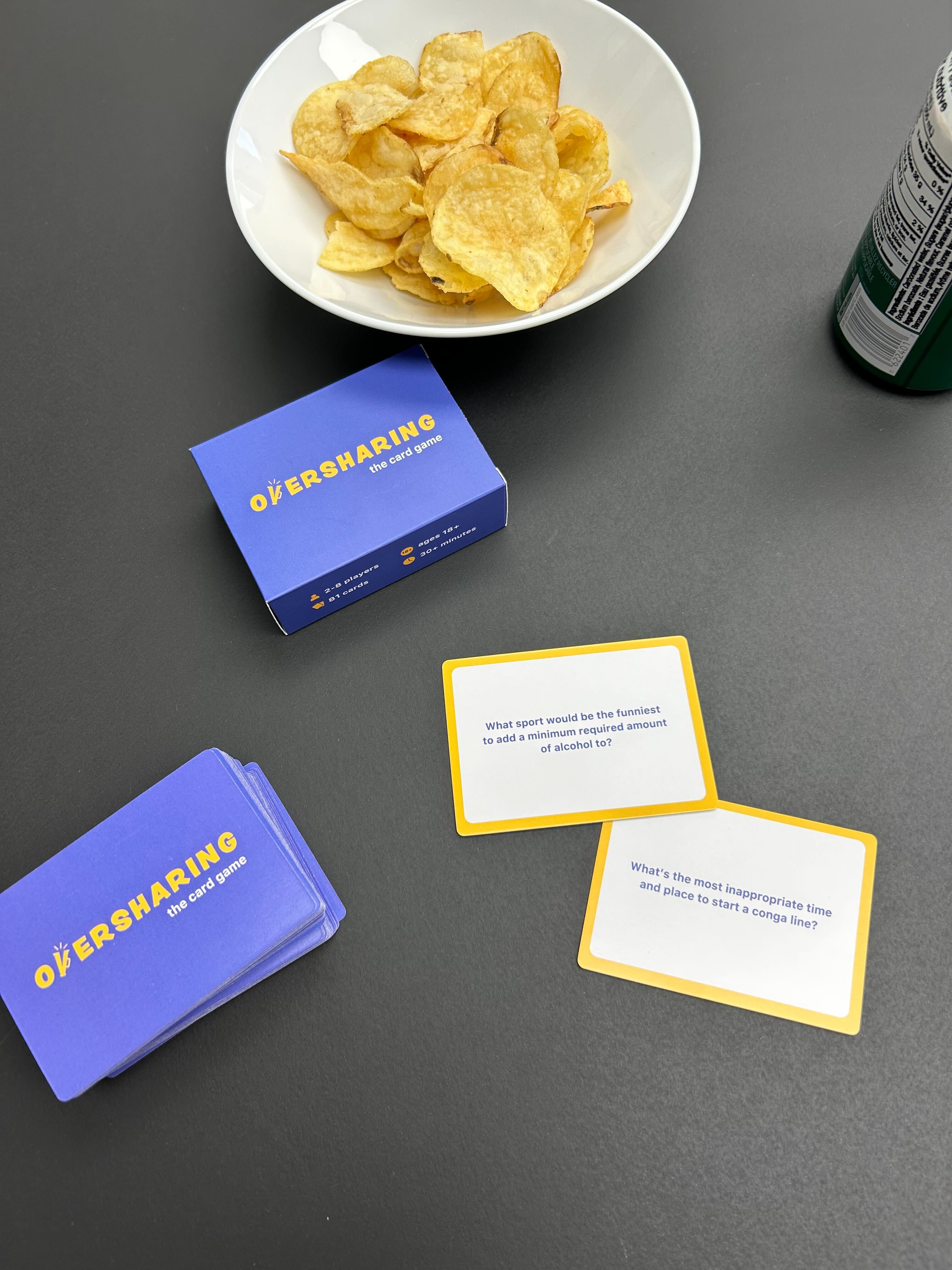 Oversharing: The Card Game